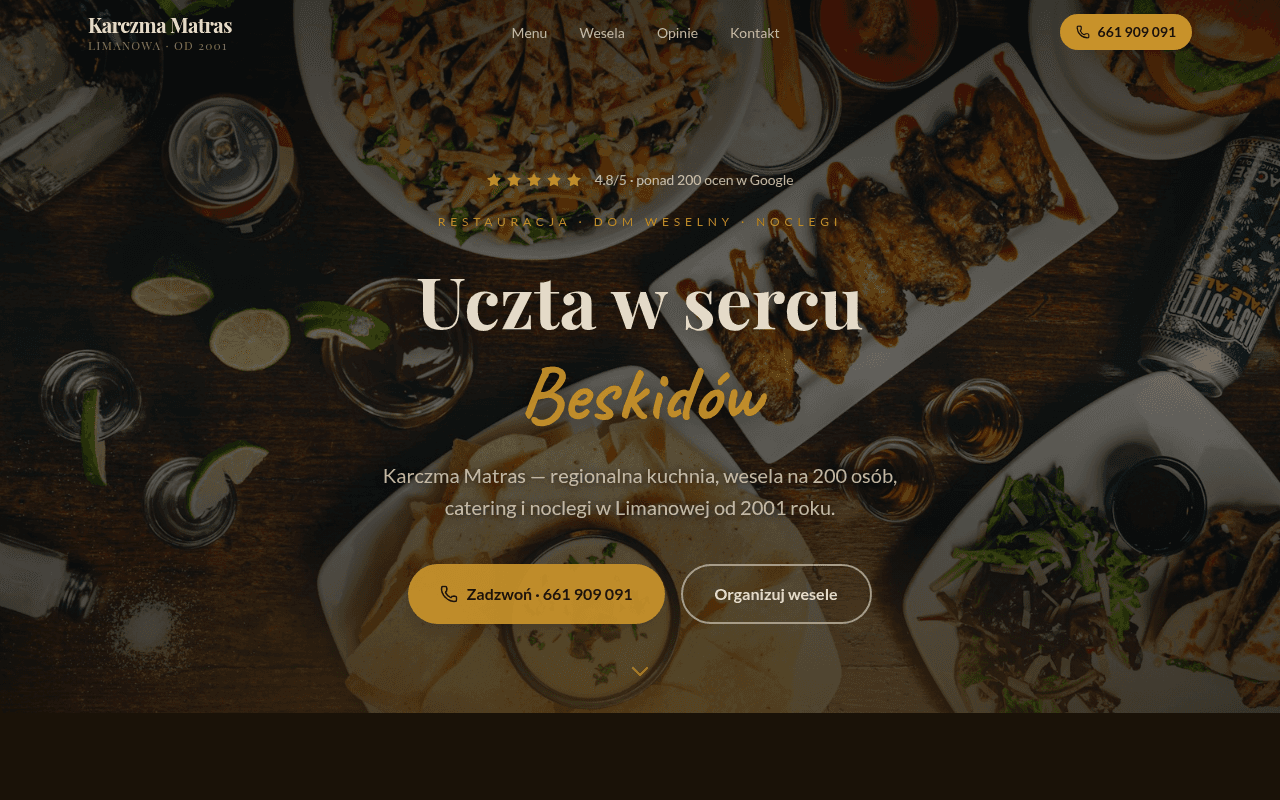 Karczma / Restauracja — Karczma Matras, Limanowa