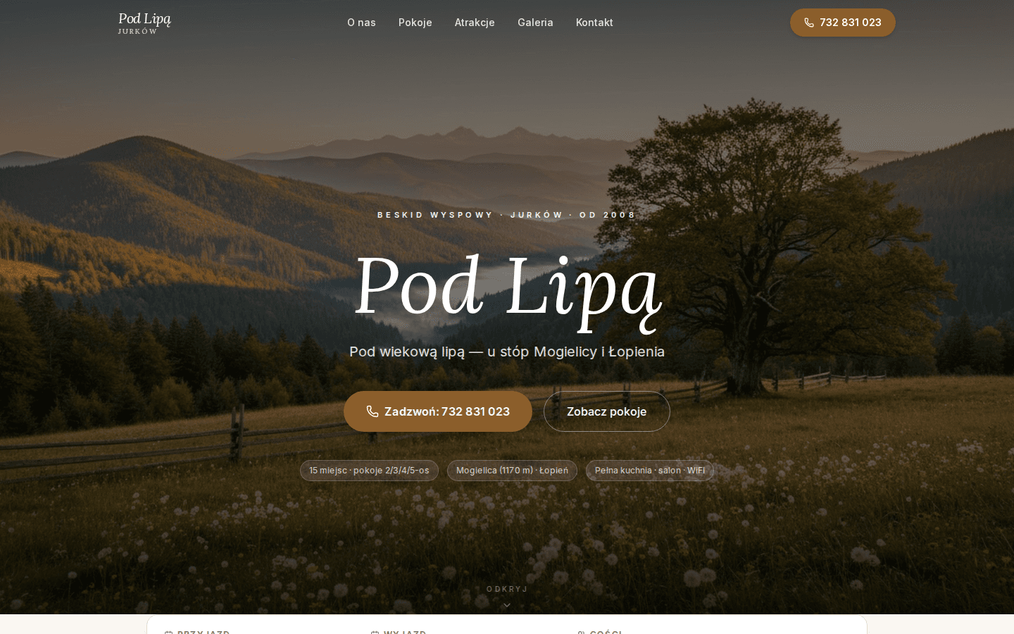 Agroturystyka — Pod Lipą, Chyszówki