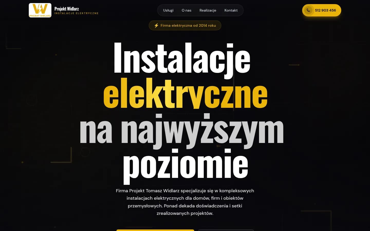Projekt Widlarz screenshot